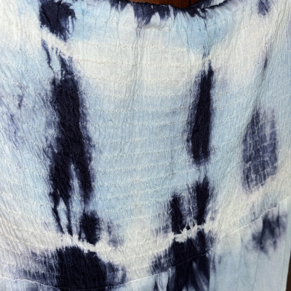 NWT Strapless Tie Dye Coverup Swim Dress - Picture 7 of 12